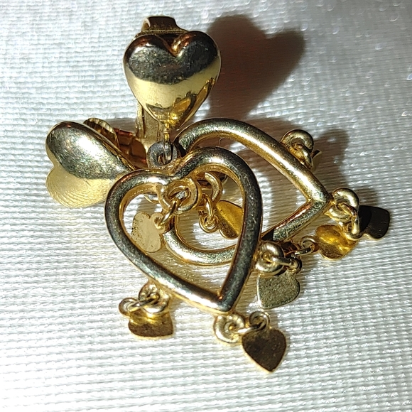 🆓 free with purchase Earrings lot 5 PRICE DROP costume vintage pierced - Picture 7 of 8